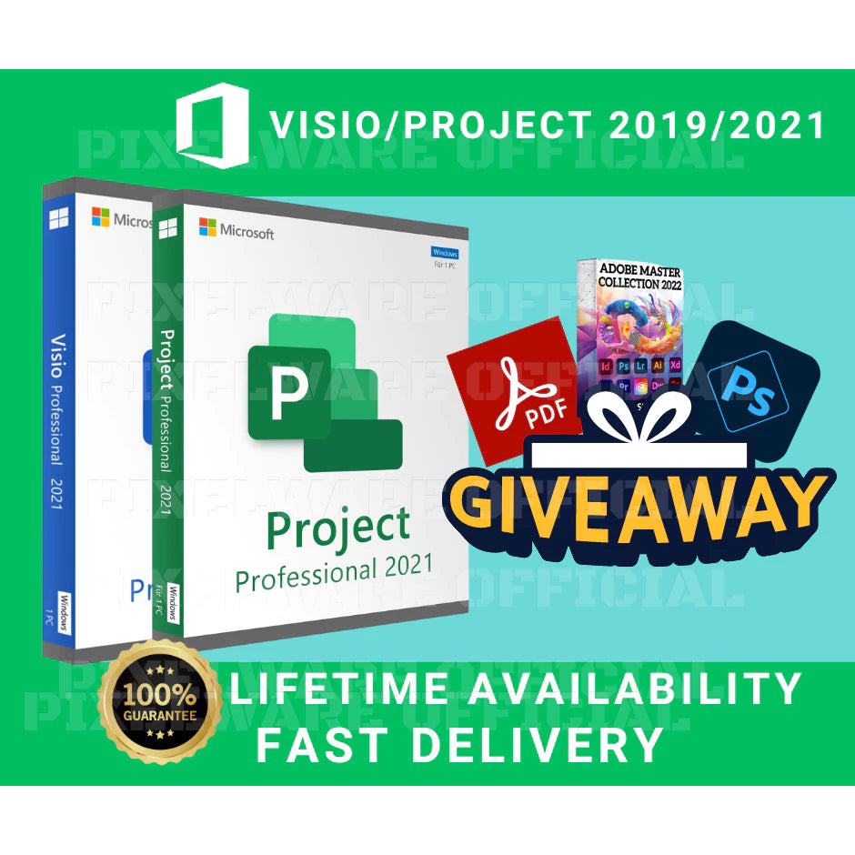 Microsoft Office Visio/Project 19/21 25 Digits License Key [Lifetime]